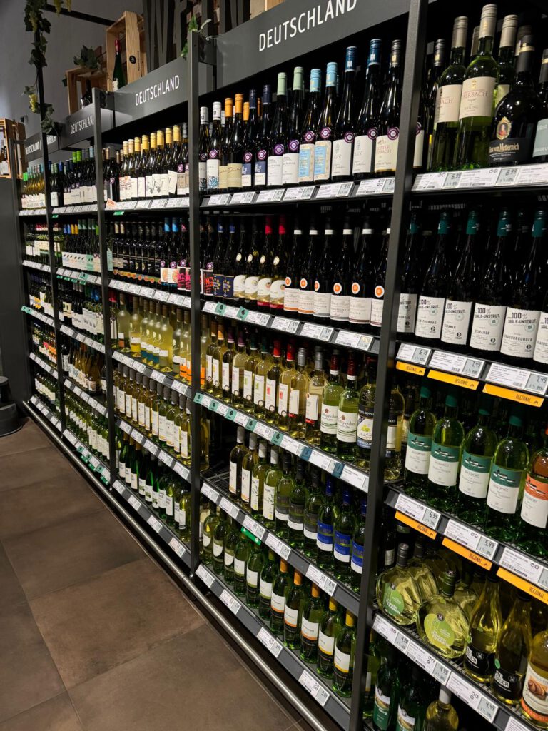 REWE Brand - Ebendorfer Straße - Wein - Sekt - Spirituosen